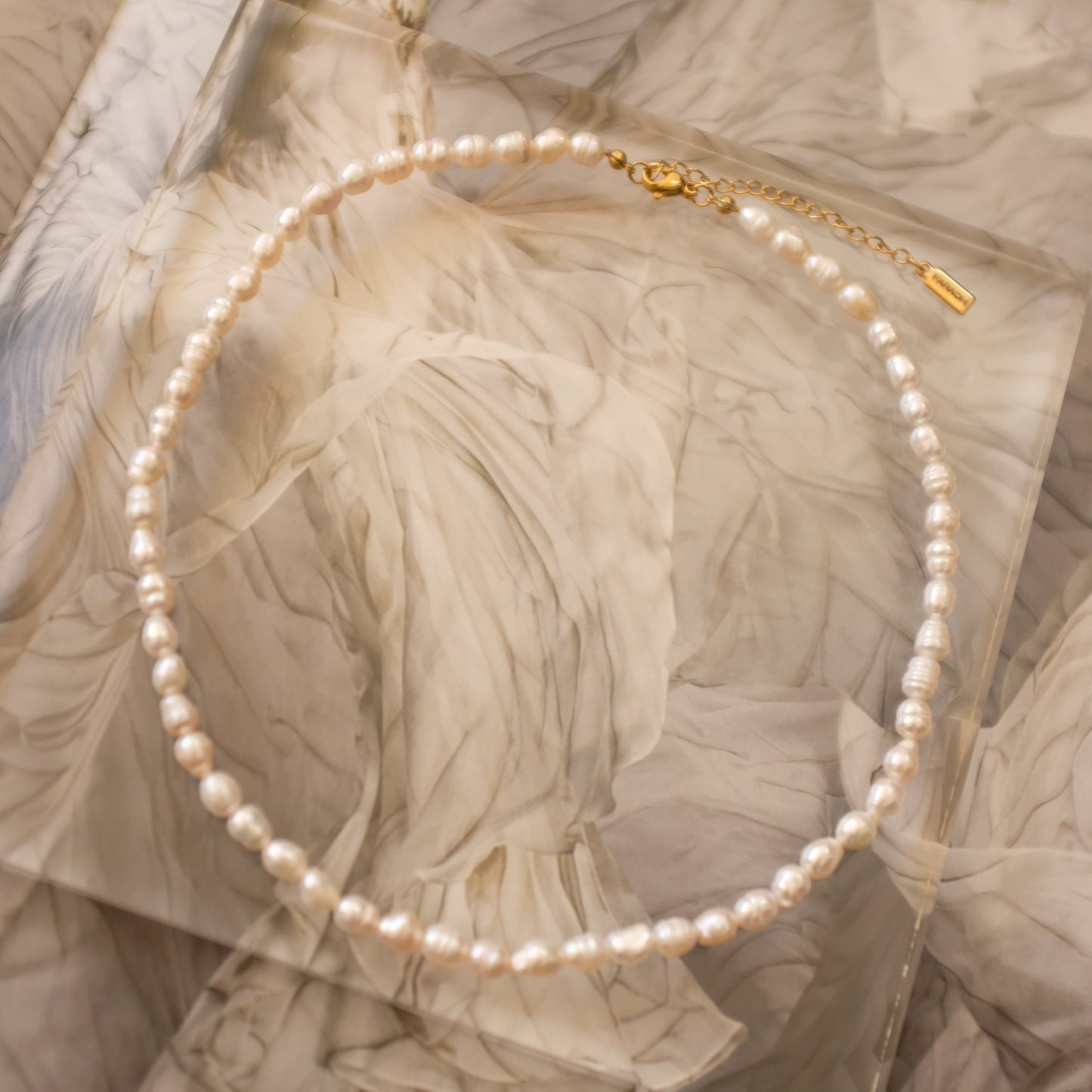 Addis Pearl Choker