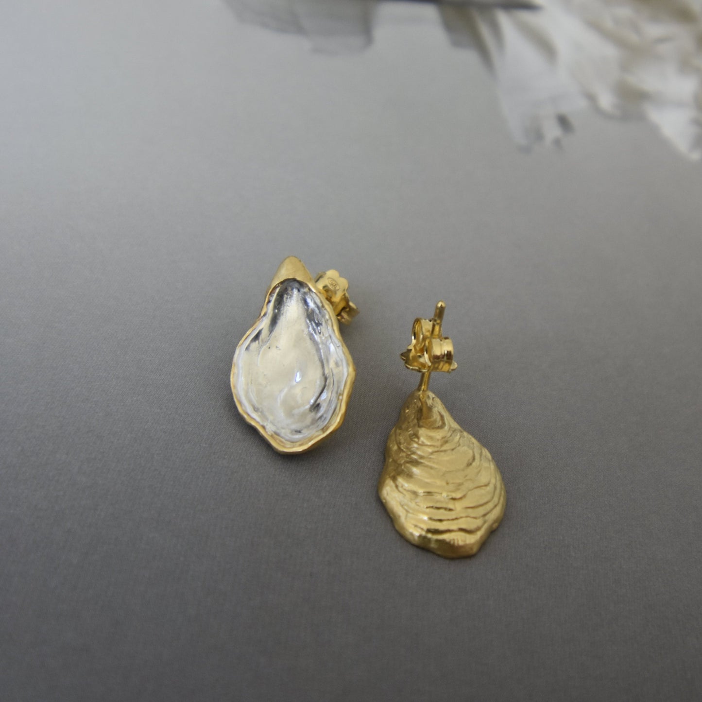 Eddie Oyster Earrings